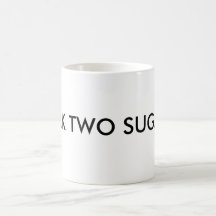 MILK TWO SUGARS MUGS