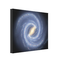 Milky Way Wrapped Canvas Print