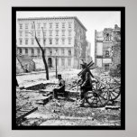 Mills House in Charleston, SC 1865 Print