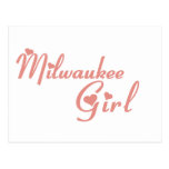 Milwaukee Girl tee shirts Postcards