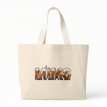 MIMS Totebag -  This is Why I'm Hot Logo - Black bags