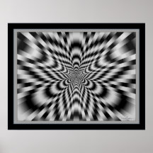 Mind-Boggling Optical Illusion Print