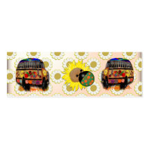 Mini Bookmarks Business Card Template