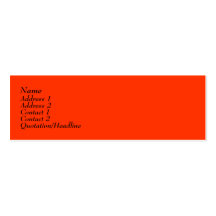 Mini Buisiness cards Business Cards