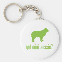 Miniature Australian Shepherd Keychains