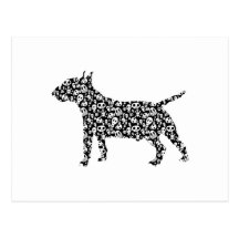 Miniature Bull Terrier Post Cards