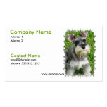 Miniature Schnauzer Business Card