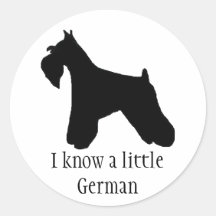 Miniature Schnauzer Sticker