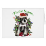 Miniature Schnauzer ‘Tis Greeting Cards