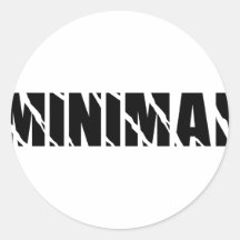 minimal sticker