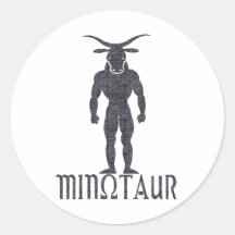 Minotaur Stickers