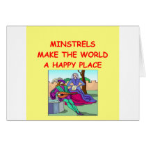 minstrel cards