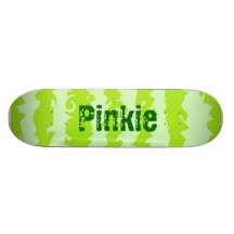 Mint Flame Pinkie Skateboard Decks