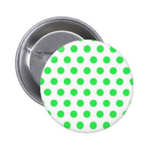Mint Green Polka Dots Pin