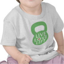 Mint "Live Love Lift" Tee Shirt