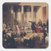 Mirabeau and Monsieur de Dreux-Breze Sticker
