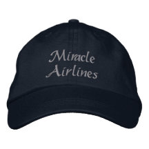 Miracle Airlines Embroidered Hats