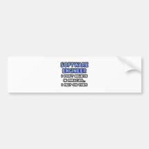 Miracles and Software Engineers Bumper Stickers
