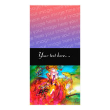 MIRANDOLINA ,Venetian Carnival Mask Personalized Photo Card