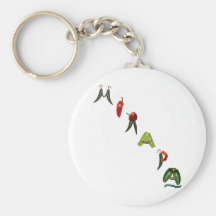 Mirapa Chilli Peppers Keychain