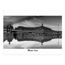 Miroir d'eau carte postale