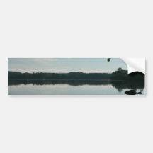 Mirror Lake After Sunset Bumper Stickers