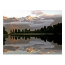 Mirror Lake - Lake Matheson Postcard