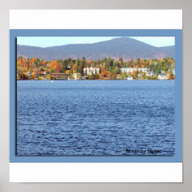 Mirror Lake-Lake Placid, NY Posters