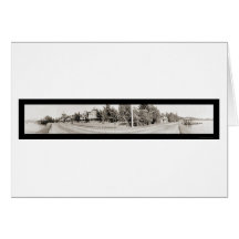 Mirror Lake, NY Drive Photo 1911 Greeting Card