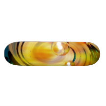 Mirror on the Wall Custom Skateboard