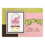 Miss. Jen Candy Chubby Business Cards