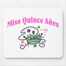 Miss Quince Anos Mouse Pad