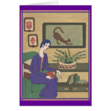 Miss Violet Card
