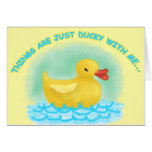 "MISSING YOU" DUCKY Card
