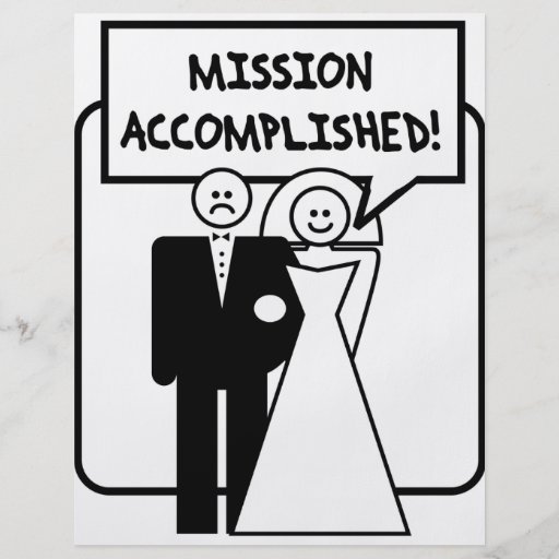 Mission Accomplished Marriage Full Color Flyer