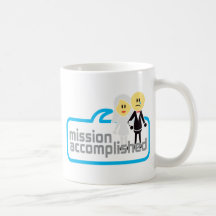 Mission Accomplished Marriage Mug