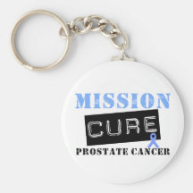 Mission Cure Prostate Cancer Key Chains