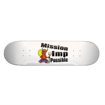 Mission Imp Possible Custom Skateboard