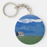 Mission Mountains, Flathead Valley, Montana, USA Keychain
