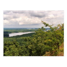 Mississippi Overlook South Postcard