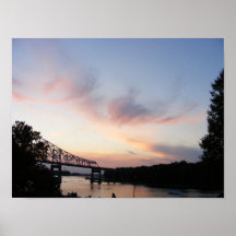 Mississippi River Poster