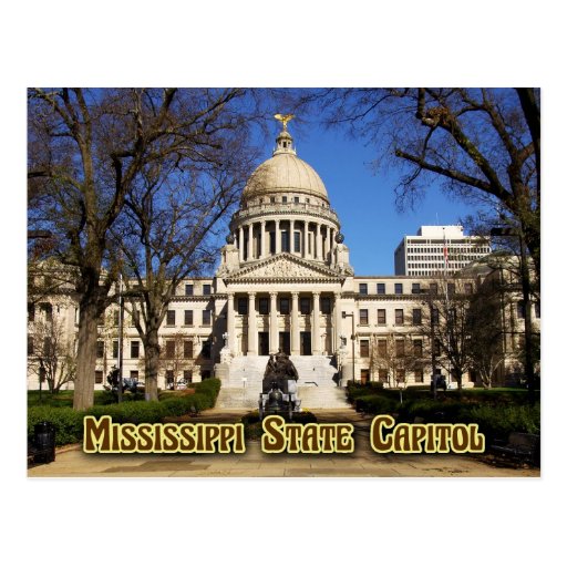 Mississippi State Capitol Building, Jackson Postcards