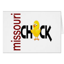 Missouri Chick 1 Greeting Card