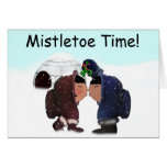 Mistletoe Time Cards