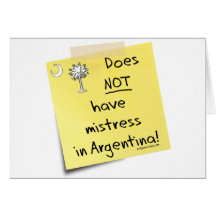 mistress in Argentina Cards