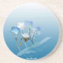 Misty Flowers Coaster