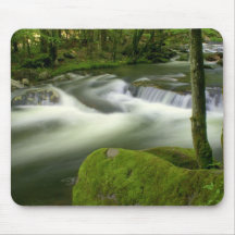 Misty Stream Mouse Pad