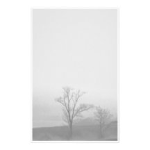 Misty Trees stationery