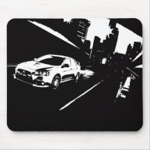 Mitsubishi Lancer Evoluion Mouse Pads