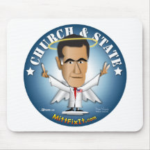Mitt Fix It - Church and State Mousepads